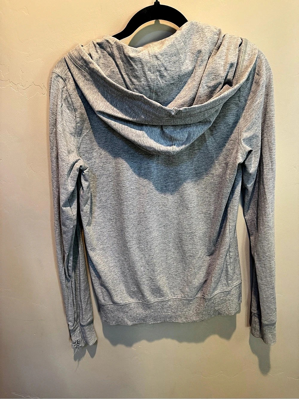 Nike Gray Zip Hoodie Size Medium - Picture 2 of 6